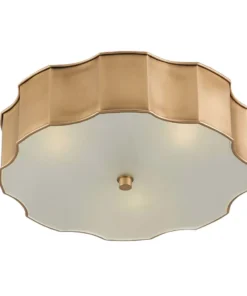 Currey And Company Wexford Flush Mount Brass 10 Currey And Company Wexford Flush Mount Brass
