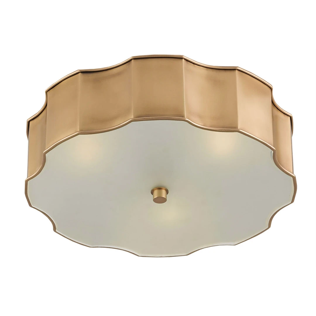 Currey And Company Wexford Flush Mount Brass 5 Currey And Company Wexford Flush Mount Brass