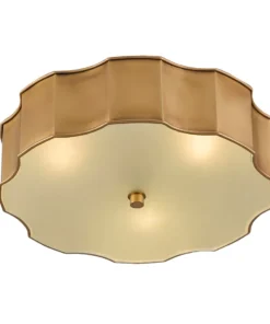 Currey And Company Wexford Flush Mount Brass 11 Currey And Company Wexford Flush Mount Brass