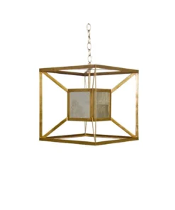 Worlds Away Maxwell Pendant Gold Leaf New Arrivals