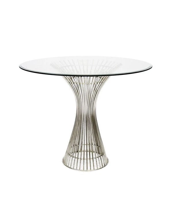 Worlds Away Powell Side Table Stainless Steel New Arrivals 1 Worlds Away Powell Side Table Stainless Steel New Arrivals