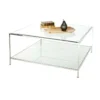 Worlds Away Quadro Coffee Table Nickel New Arrivals