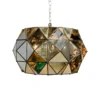 Worlds Away Rozz Pendant Antique Mirror New Arrivals