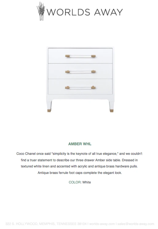 Worlds Away Amber Side Table White Linen 7 Worlds Away Amber Side Table White Linen