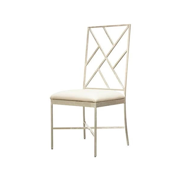 Worlds Away Ashton Chair Silver And White New Arrivals 1 Worlds Away Ashton Chair Silver And White New Arrivals