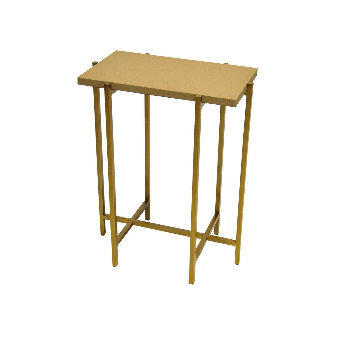 Worlds Away Avni Side Table Antique Brass And Beige Faux Shagreen New Arrivals 1 Worlds Away Avni Side Table Antique Brass And Beige Faux Shagreen New Arrivals