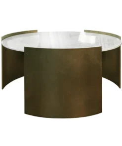 Worlds Away Montana Cocktail Table Bronze