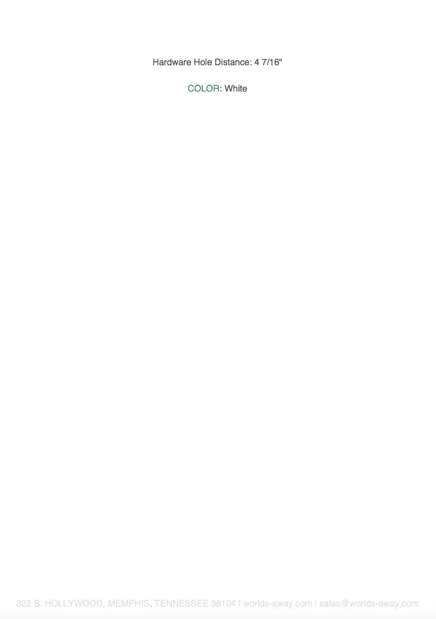 Worlds Away Bixby Vanity White New Arrivals 6 Worlds Away Bixby Vanity White New Arrivals