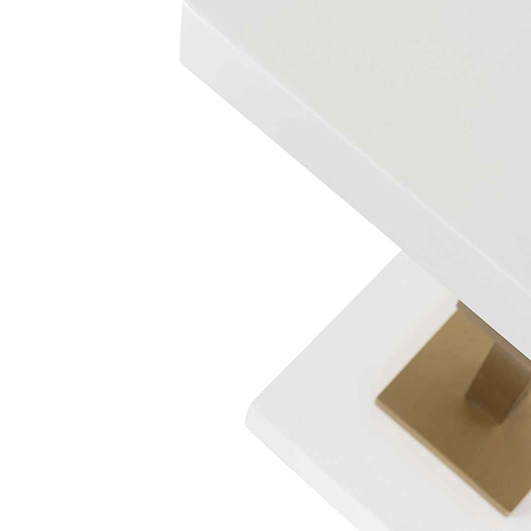 Worlds Away New Arrivals Bosco Square Side Table White 4 Worlds Away New Arrivals Bosco Square Side Table White
