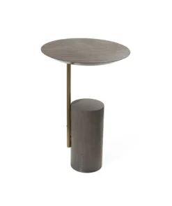 Worlds Away Cameo Side Table Smokey Grey New Arrivals