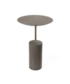 Worlds Away Cameo Side Table Smokey Grey New Arrivals