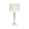 Worlds Away Capri Lamp White
