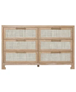 Worlds Away Carla Chest Cerused Oak New Arrivals