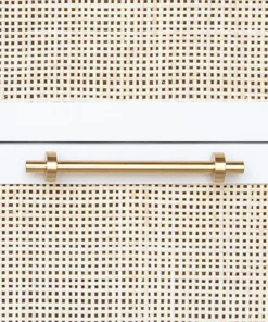 Worlds Away Carla Chest White