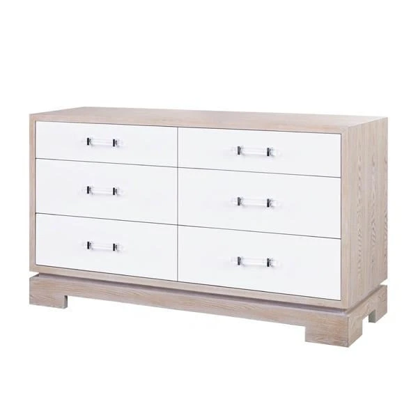 Worlds Away Crawford Dresser Cerused Oak 1 Worlds Away Crawford Dresser Cerused Oak