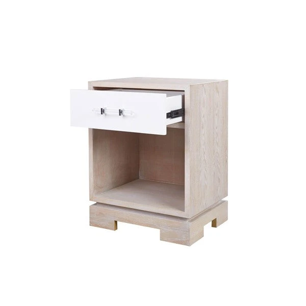 Worlds Away Dakota Side Table Cerused Oak 4 Worlds Away Dakota Side Table Cerused Oak