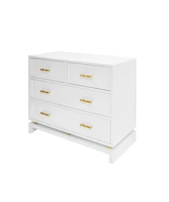 Worlds Away Declan Chest White