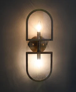 Worlds Away New Arrivals Dexter Sconce Antique Brass