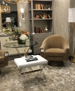 Worlds Away Dominic Chair Camel Velvet 13 Worlds Away Dominic Chair Camel Velvet