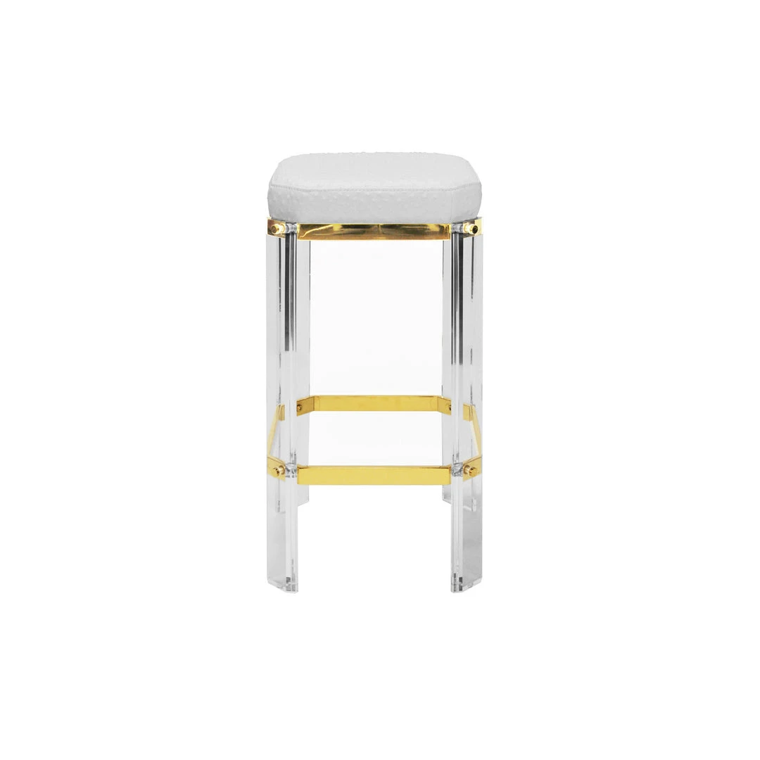 Worlds Away Dorsey Counter Stool Brass And White Ostrich 2 Worlds Away Dorsey Counter Stool Brass And White Ostrich