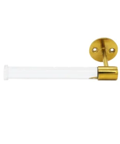 Worlds Away Duffy Handle Brass