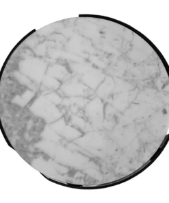 Worlds Away New Arrivals Edgar Side Table Black