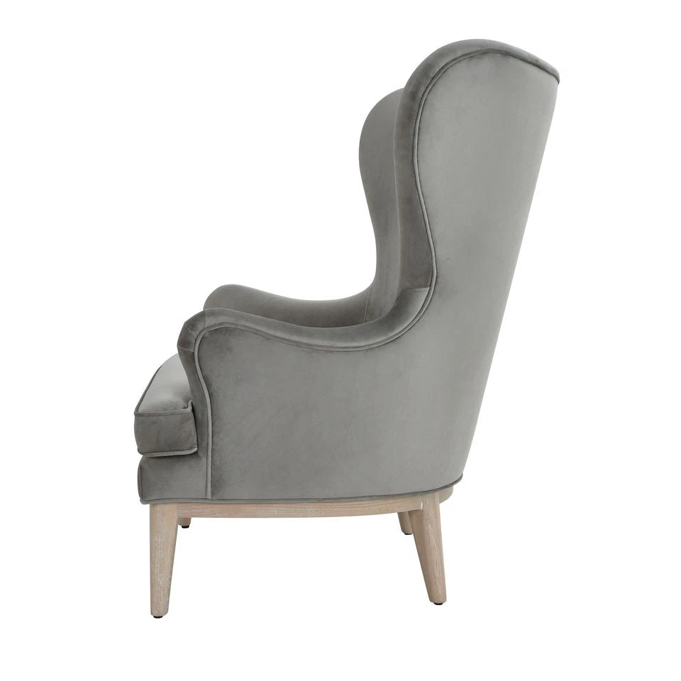 Worlds Away Frisco Wing Chair Gray New Arrivals 7 Worlds Away Frisco Wing Chair Gray New Arrivals