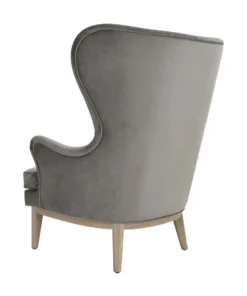 Worlds Away Frisco Wing Chair Gray New Arrivals 17 Worlds Away Frisco Wing Chair Gray New Arrivals