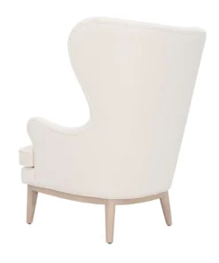 Worlds Away Frisco Wing Chair Ivory New Arrivals