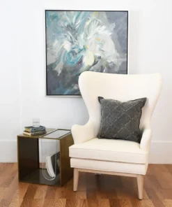 Worlds Away Frisco Wing Chair Ivory New Arrivals