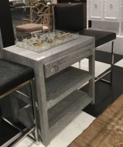 Worlds Away Garbo Side Table Grey Cerused Oak New Arrivals 13 Worlds Away Garbo Side Table Grey Cerused Oak New Arrivals