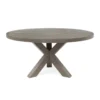 Worlds Away Greer Dining Table Grey Oak