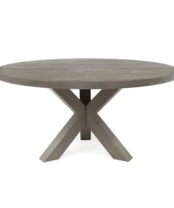 Worlds Away Greer Dining Table Grey Oak