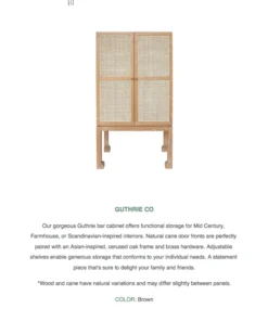 Worlds Away New Arrivals Guthrie Bar Cabinet Cerused Oak 13 Worlds Away New Arrivals Guthrie Bar Cabinet Cerused Oak