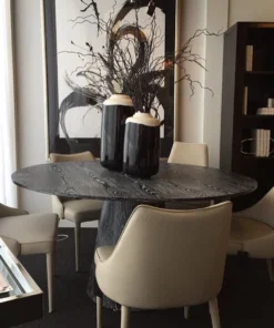 Worlds Away Hamilton Dining Table Black New Arrivals