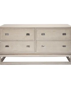 Worlds Away New Arrivals Harlan Dresser Cerused Oak