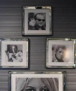 Worlds Away Jack Nicholson Mirrored Wall Art New Arrivals