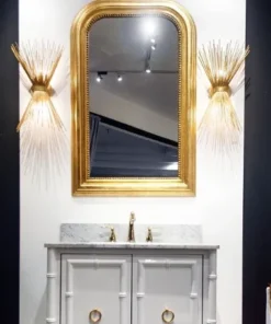 Worlds Away Cornell Wall Sconce Gold 9 Worlds Away Cornell Wall Sconce Gold