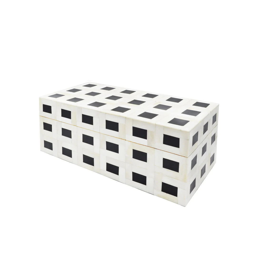 Worlds Away New Arrivals Jordon Box Black And Bone 1 Worlds Away New Arrivals Jordon Box Black And Bone