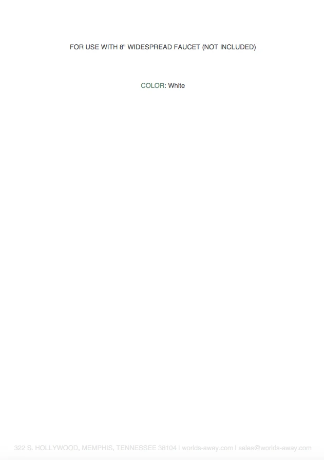 Worlds Away Larson Vanity White 6 Worlds Away Larson Vanity White