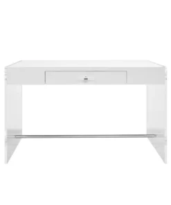 Worlds Away Lennon Desk White