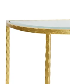 Worlds Away New Arrivals Louie Side Table Gold Leaf 10 Worlds Away New Arrivals Louie Side Table Gold Leaf