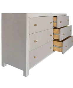 Worlds Away New Arrivals Lowery Chest Grey