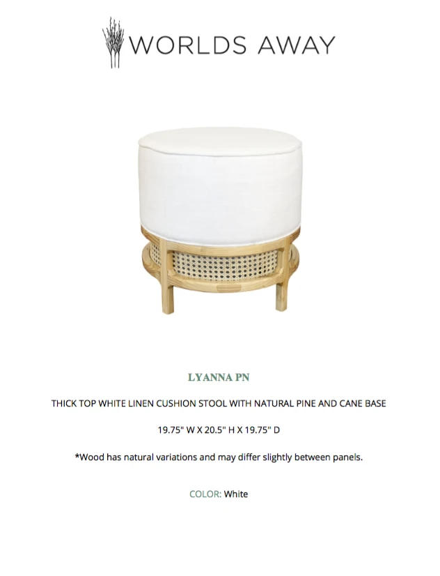 Worlds Away Lyanna Stool Pine And Cane New Arrivals 6 Worlds Away Lyanna Stool Pine And Cane New Arrivals