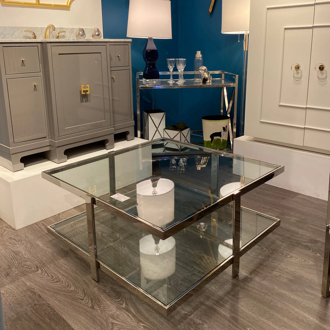 Worlds Away New Arrivals Maris Coffee Table Nickel 2 Worlds Away New Arrivals Maris Coffee Table Nickel