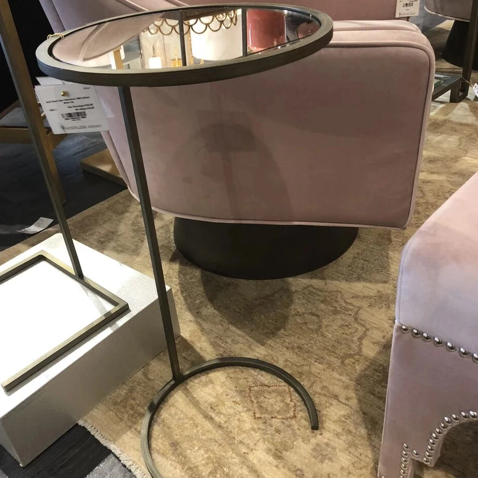 Worlds Away Monaco Round Cigar Table Bronze 2 Worlds Away Monaco Round Cigar Table Bronze