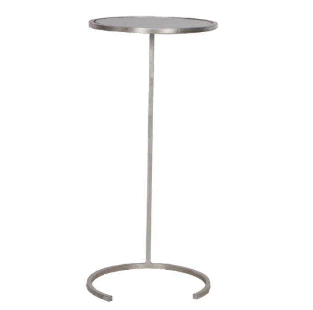 Worlds Away New Arrivals Monaco Round Cigar Table Silver 3 Worlds Away New Arrivals Monaco Round Cigar Table Silver