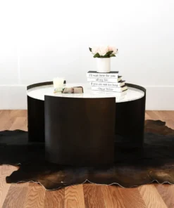 Worlds Away Montana Cocktail Table Bronze