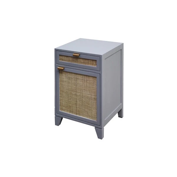 Worlds Away Nell Side Table Grey 2 Worlds Away Nell Side Table Grey