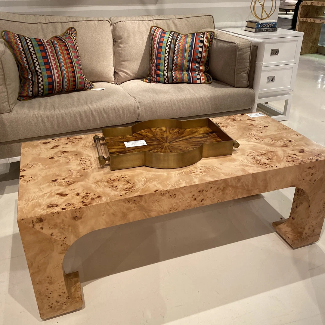 Worlds Away New Arrivals Nicola Coffee Table Burl Wood 3 Worlds Away New Arrivals Nicola Coffee Table Burl Wood